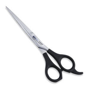 Ciseaux de coiffure en acier inoxydable à haute teneur en carbone avec manche en plastique en vrac sous votre propre logo - Product Image 1