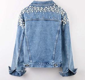 Nouvelle arrivée 2024 Veste en jean élégante fabriquée avec des matériaux de haute qualité disponibles à des prix raisonnables Veste en jean - Product Image 2