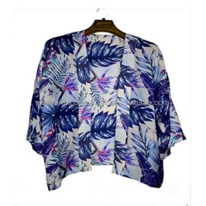 Camisón de mujer personalizado de longitud completa sin mangas con estampado floral cómodo algodón transpirable para el verano - Product Image 1