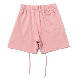 Shorts en coton pour hommes en gros, confortables, taille élastique, personnalisés, respirants, imperméables, coupe régulière, service OEM, décontractés, unis - Product Image 2