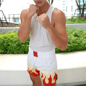 บริการ OEM กางเกงซ้อมมวยไทย MMA แบบซับลิเมชั่น ทนทาน ระบายอากาศได้ดี สำหรับกีฬามวยไทยและการฝึกซ้อม - Product Image 6