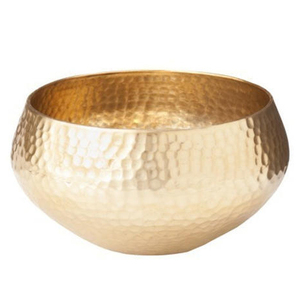 Suministro directo de fábrica, el mejor cuenco de latón martillado personalizado, cuencos decorativos de Metal para servir, fiestas, cenas, juego de Navidad disponible - Product Image 1