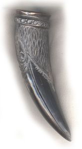 Vaso Vikingo Hecho a Mano, Ecológico, para Hidromiel y Cerveza, Fiestas Navideñas y Celebraciones Festivas (Personalizable) - Product Image 5