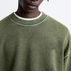 Conjunto Deportivo de Última Moda para Invierno, Estilo Urbano, Transpirable, con Cordón Ajustable, Cuello Redondo, Felpa Francesa de 360 Gramos - Product Image 5