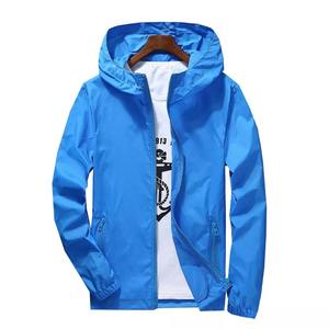 OEM Service Men's High Quality <b>Waterproof</b> Quick Dry Eco-Friendly 100% Cotton Discharge Printed Motorcycle <b>Jacket</b> <b>Light</b> Sports - Product Image 2