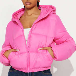 Chaqueta Acolchada Personalizada de Alta Calidad para Mujer, 100% Poliéster, Chaqueta Térmica Aislante de Talla Grande, Ropa de Abrigo de Invierno, Transpirable - Product Image 1