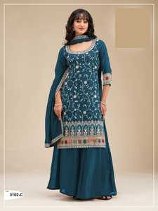 ชุดเดรสแฟชั่นบานปักเลื่อมผู้ผลิตแฟชั่นและผู้จำหน่ายจาก Surat - Product Image 5