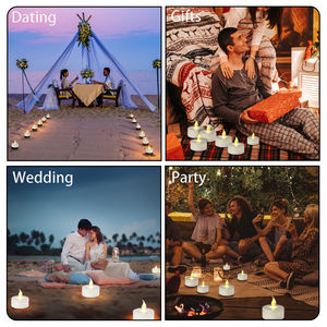 โอชายน์ ไฟ LED รูปทรงเทียน ใช้งานง่าย ไม่มีเปลวไฟ สำหรับตกแต่งบ้าน จัดงานปาร์ตี้ และตกแต่งงานอีเว้นท์ ได้อย่างรวดเร็ว - Product Image 5