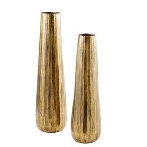 Vase à fleurs en métal artisanal, conçu pour les collections de décoration intérieure haut de gamme, avec un design exclusif, une qualité et un style irrésistibles. - Product Image 6