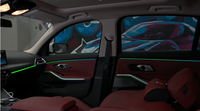 Pour BMW Série 3 (G20) à empattement court 2023-2025, lampe d'ambiance décorative pour voiture, lumière ambiante adaptée à la Série 3 G20
