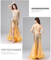 Tenues de danse de salon pour hommes, ensembles deux pièces brillants à paillettes, costumes de soirée en boîte de nuit, vêtements de scène disco, respirants