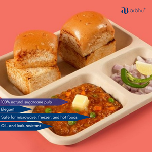 Plateau et kit de couverts en bois naturel de qualité export - Ustensiles jetables en bouleau compostables très résistants - Product Image 2