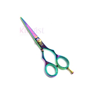 ชุดกรรไกรตัดผมสแตนเลสแบบปลายแหลมอุปกรณ์ตกแต่งผมขายส่ง - Product Image 4