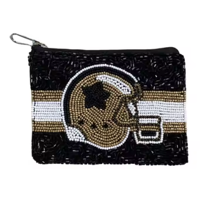 Bolsa de Monedas con Cuentas, Nueva Bolsa Mini con Cremallera, Bordado, Manualidades, Punto de Cruz, por MD HANDICRAFTS - Product Image 1