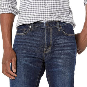 Vêtements décontractés Pantalon en jean à quantité minimale de commande basse pour hommes Top Vente Pantalon en jean à taille haute droit pour l'extérieur Meilleur pantalon en jean pour hommes - Product Image 4