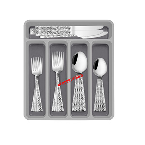 Ensemble de quatre couverts en métal, dernière arrivée, couverts design faits à la main, taille personnalisée, nouveaux couverts en métal fantaisie - Product Image 4
