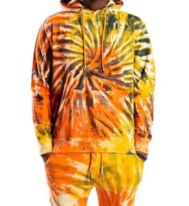 ชุดฝึกโยคะพิมพ์ลายมัดย้อมใช้ได้ทั้งชายและหญิงสไตล์วินเทจระบายอากาศได้ดีดีไซน์ล่าสุดสำหรับผู้ใหญ่ - Product Image 3