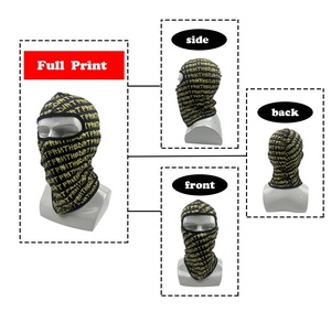 VENTE FLASH Balaclavas très élastiques, activités de plein air, ski, couvre-visage intégral, balaclava - Product Image 6