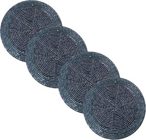 Needlework Embroidery Beaded <b>Table</b> <b>Coaster</b> for Tabletop and Kitchen Home Decor Mat Top Quality Product at Very Low Price - Product Image 4
