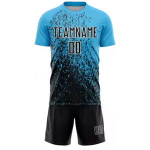 Uniformes de Fútbol Personalizados por Sublimación, Conjuntos de Local y Visitante, 100% Poliéster, Secado Rápido, Antibacterianos, para Adultos - Product Image 2