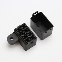 Vente chaude 4 voies 4 emplacements 4 fusibles Module de boîte de relais étanche fusible bloc panneau accessoire automobile pour voiture de course de moto