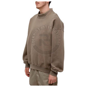 Sweat-shirt à col rond ample et respirant en polaire doublé pour femme, imprimé sur le devant, décontracté, automne-hiver, nouveau design - Product Image 6