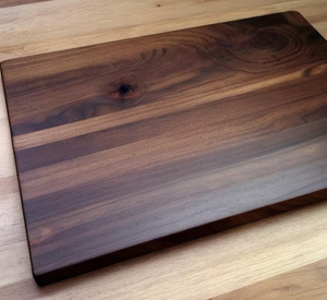 เขียงไม้วอลนัททำด้วยมือจากธรรมชาติเขียงไม้สำหรับห้องครัวเหมาะสำหรับเตรียมอาหารและเสิร์ฟอาหาร - Product Image 5