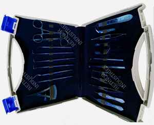 Ensemble d'instruments de chirurgie striée instruments pour les yeux chirurgie de la cataracte ophtalmologie micro instruments ciseaux - Product Image 3