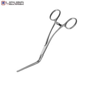 DeBakey Abrazaderas vasculares periféricas Ductus vascular quirúrgico Abrazaderas de DeBakey Manejo de tejidos delicados Instrumentos médicos - Product Image 5