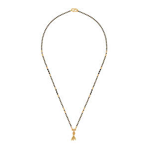 Mangalsutra de mariage élégant avec design à cordon - Product Image 3