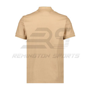 Venta al por mayor de alta calidad Color sólido hombres Polo camisa para adultos de talla grande hombres Polo verano desgaste de manga corta polos - Product Image 5