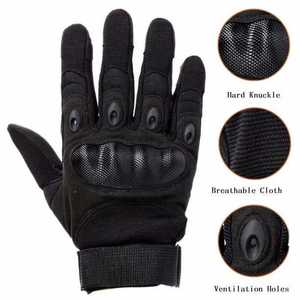 Men's Full-Finger Leather Hunting Gloves for Winter Sports and Work Custom Logo Warm Winter Gloves for Shooting - Product Image 2