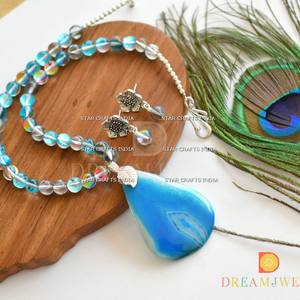 From Indian Manufacturer SCI New Arrival 2023 Best Selling Resin Beaded <b>Necklace</b> Colorful Resin Beads <b>Necklace</b> - Product Image 5