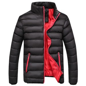 Custom Warm Autumn Outdoor Season Jacket for Men Thick <b>Bubble</b> <b>Coat</b> Casual Outerwear Canvas - Product Image 1