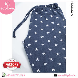 Meilleure vente 100% coton 2 pièces femmes Pama ensemble dernière conception Sexy robe de nuit fermeture à cordon XL-pour un usage domestique cet hiver - Product Image 4