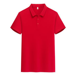 Vente en gros de polos en coton respirant pour hommes, tricot décontracté, personnalisation numérique, manches courtes, motif uni, longueur standard - Product Image 2