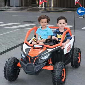 Voiture électrique pour enfants virale <span class=keywords><strong>sur</strong></span> TikTok, jouet à piles 24V avec musique, klaxon, télécommande, meilleur jouet pour les enfants de 3 à 10 ans - Product Image 2