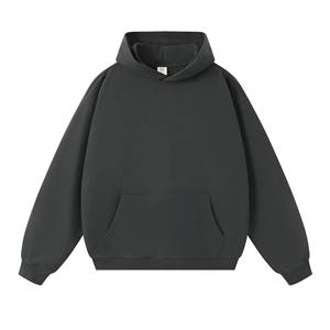 Veste à glissière bidirectionnelle Sun Faded pour hommes unisexe délavé Vintage 420GSM sweat à capuche sweat à capuche haute polaire - Product Image 6