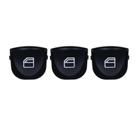 Jeu de 3 couvercles de réparation de boutons de fenêtre pour Mercedes Classe C W203 (expédition depuis le fabricant turc) Code produit: FD113084