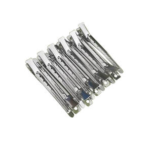 Vente en gros Kit d'extension de cheveux avec pinces métalliques en acier argenté pour salon de coiffure d'usage quotidien avec logo personnalisé - Product Image 1