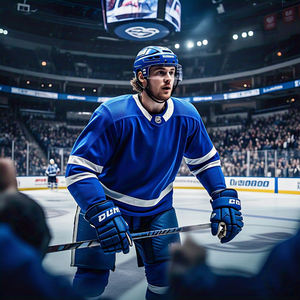 Vêtements de sport Uniforme de hockey sur glace Concevez vos propres hommes Maillot de hockey sur glace Pantalons Costumes Équipe personnalisée Uniformes de hockey sur glace - Product Image 2