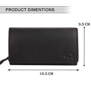 Pochette en cuir durable pour femmes avec pochette en cuir design d'intérieur spacieuse pour une utilisation en toute occasion Pochette en cuir pour femmes - Product Image 2