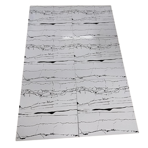 AZULEJOS DE PORCELANA ACRISTALADOS PULIDOS ALTO BRILLANTE 60X60CM INTERIORES DE VIDA DE LUJO AZULEJOS DE PISO DE MEJORAMIENTO VINTAGE PLATA BLANCO - Product Image 3