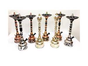 Meilleures ventes Farida Boury Narguilé égyptien fait à la main Qualité supérieure Moderne Luxe Nouveau design avec technique de laque - Product Image 4