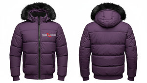 Veste d'hiver Softshell de haute qualité, noire, respirante, avec fermeture éclair, imperméable, coupe-vent, écologique, 100% polyester - Product Image 3