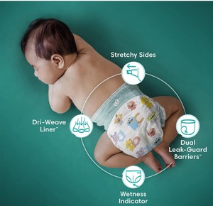 ผ้าอ้อมเด็กทุกขนาด ขายส่ง คุณภาพพรีเมียม ป้องกันการรั่วซึม 3 มิติ นุ่ม ระบายอากาศดี ซึมซับดีเยี่ยม ลายปัก สำหรับเด็กแรกเกิด - Product Image 2