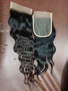 Extensions de Cheveux Humains Bruts Ondulés Naturels HD Lace Closure 5x5 - Product Image 5