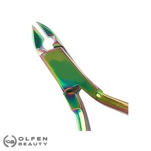 Herramienta de belleza profesional OEM de alta calidad Olfen Beauty, pinzas para uñas de acero inoxidable personalizadas para dedos/dedos de los pies para la venta al por mayor - Product Image 2