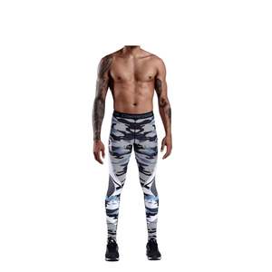 Leggings de Yoga de Compresión para Hombre de Alto Rendimiento, Personalizables al por Mayor, con Tejido Ultraelástico de Secado Rápido para Entrenamiento Físico Personalizado - Product Image 1