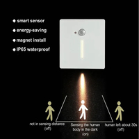 Lampe murale d'escalier intelligente pour couloir, étanche IP65, avec détecteur de mouvement LED